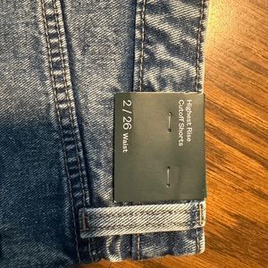 Jean shorts from Target